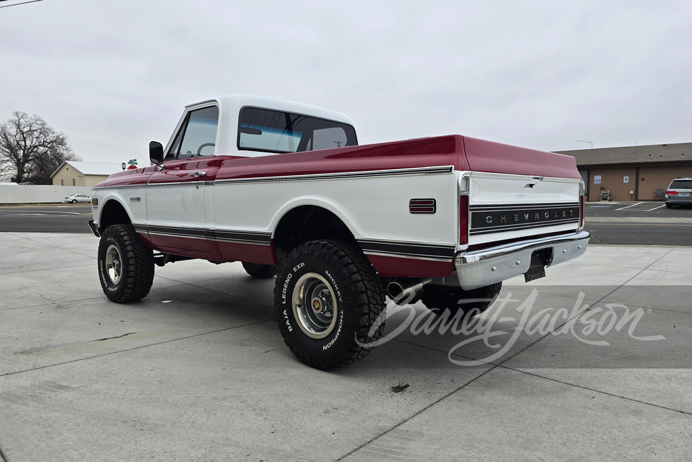 Lot 811 1972 CHEVROLET K10 CUSTOM PICKUP | Barrett-Jackson
