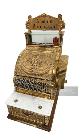 TURN-OF-THE-CENTURY NATIONAL MODEL #212 CASH REGISTER