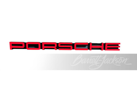 NEWER PORSCHE AUTOMOBILES LIGHT-UP CHANNEL LETTER SIGN