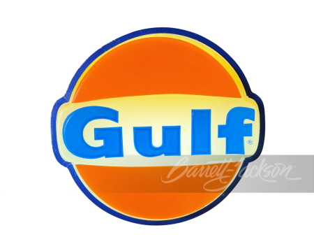 VINTAGE GULF OIL LIGHT-UP SIGN