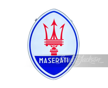 NEWER MASERATI AUTOMOBILES LIGHT-UP SIGN