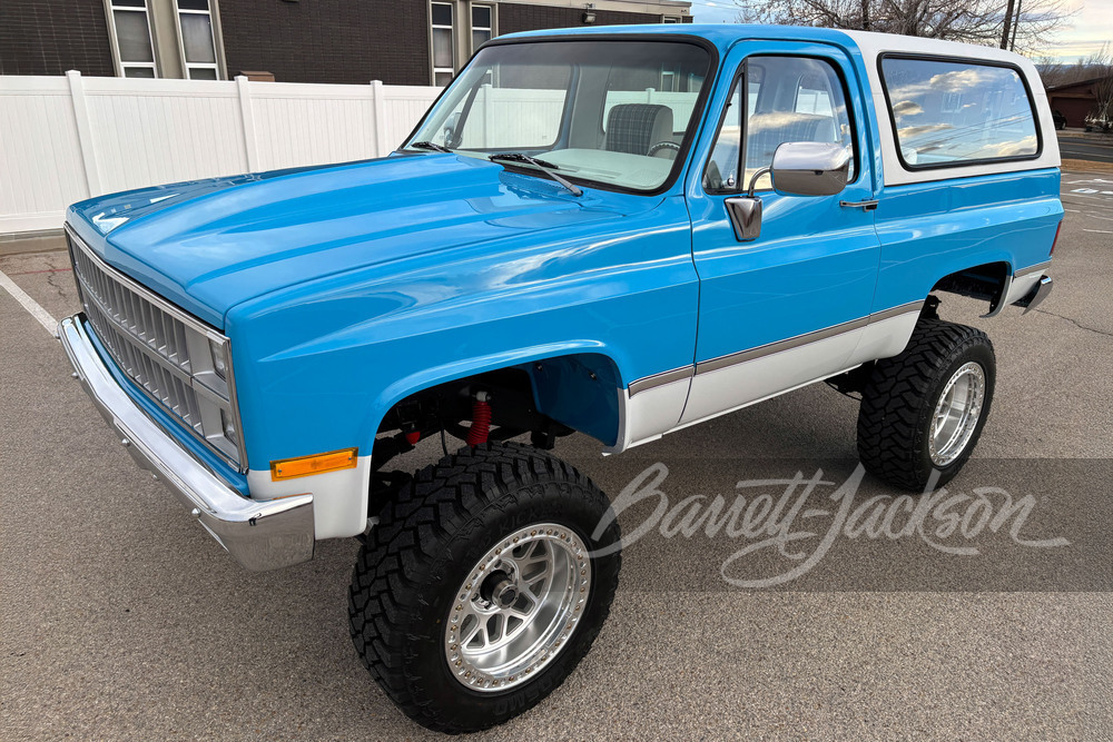 Lot 1615 1981 CHEVROLET K5 BLAZER CUSTOM SUV | Barrett-Jackson