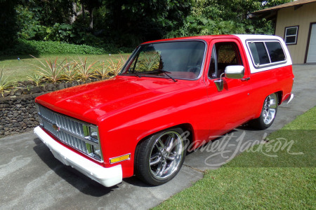 1982 CHEVROLET K5 BLAZER CUSTOM SUV