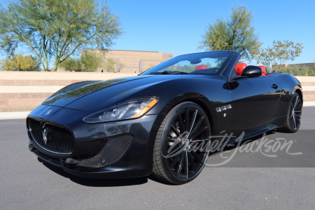 2013 MASERATI GRANTURISMO CONVERTIBLE