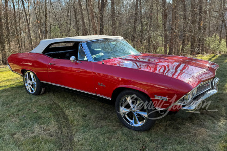 1968 CHEVROLET CHEVELLE CUSTOM CONVERTIBLE