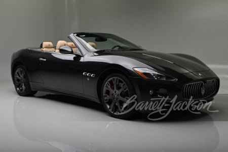 2013 MASERATI GRANTURISMO CONVERTIBLE