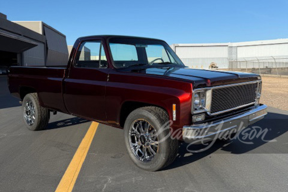 Lot 256 1977 CHEVROLET C20 CUSTOM PICKUP | Barrett-Jackson