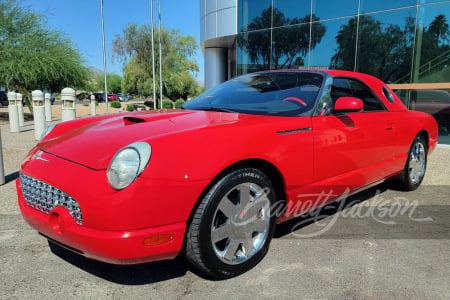 2002 FORD THUNDERBIRD CONVERTIBLE