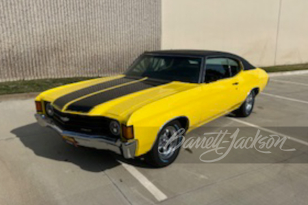 1972 CHEVROLET CHEVELLE CUSTOM COUPE