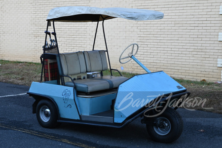 CUSTOM-BUILT GOLF CART FORMERLY USED BY LUCILLE BALL