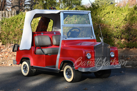 CUSTOM-BUILT GOLF CART FORMERLY USED BY JACKIE GLEASON