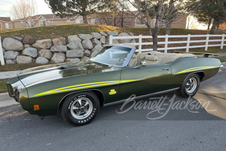 1970 PONTIAC GTO JUDGE RAM AIR III CONVERTIBLE