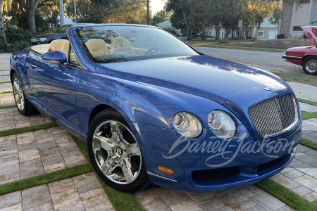 2007 BENTLEY CONTINENTAL GTC CONVERTIBLE