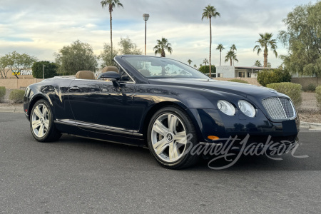 2007 BENTLEY CONTINENTAL GTC CONVERTIBLE