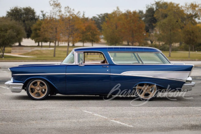 1957 CHEVROLET NOMAD CUSTOM WAGON - 12