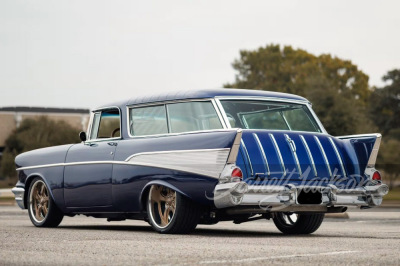 1957 CHEVROLET NOMAD CUSTOM WAGON - 13