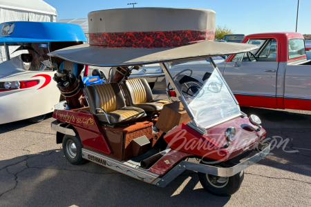 CUSTOM-BUILT GOLF CART FORMERLY USED BY BING CROSBY