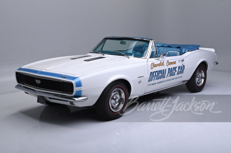 1967 CHEVROLET CAMARO INDY PACE CAR CONVERTIBLE