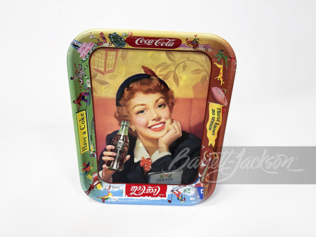 LATE 1950S COCA-COLA METAL TRAY