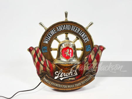 1976 STROH'S BEER LIGHT-UP SIGN