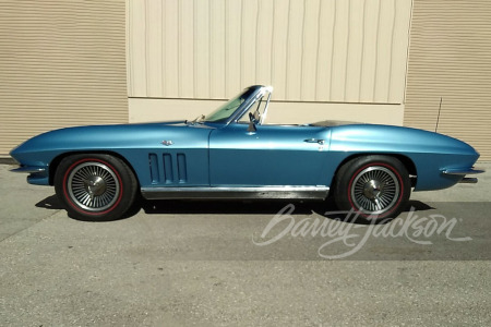 1966 CHEVROLET CORVETTE 327/350 CONVERTIBLE