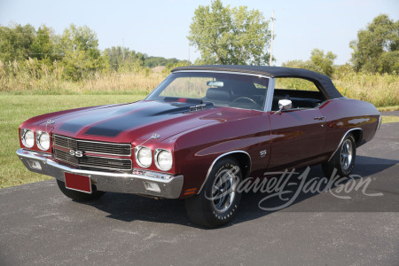 1970 CHEVROLET CHEVELLE LS5 SS CONVERTIBLE