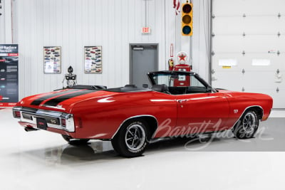 1970 CHEVROLET CHEVELLE CUSTOM CONVERTIBLE - 4