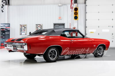 1970 CHEVROLET CHEVELLE CUSTOM CONVERTIBLE - 6