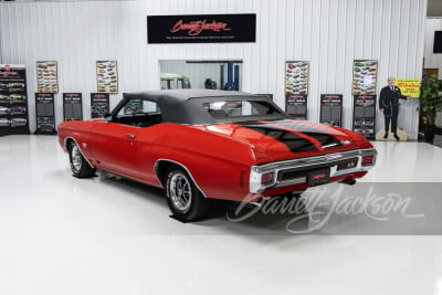 1970 CHEVROLET CHEVELLE CUSTOM CONVERTIBLE - 7