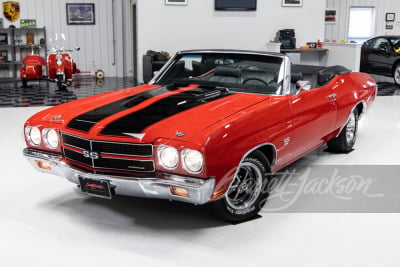 1970 CHEVROLET CHEVELLE CUSTOM CONVERTIBLE - 10