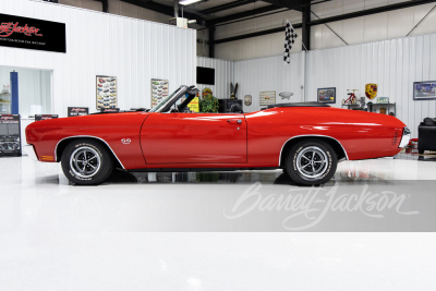 1970 CHEVROLET CHEVELLE CUSTOM CONVERTIBLE - 12