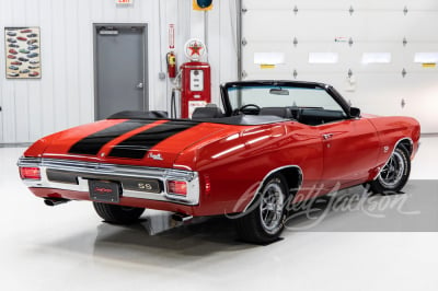 1970 CHEVROLET CHEVELLE CUSTOM CONVERTIBLE - 11