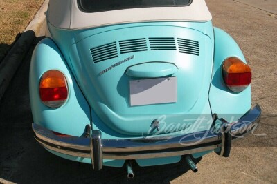 1973 VOLKSWAGEN SUPER BEETLE CONVERTIBLE - 9