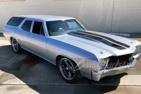 1972 CHEVROLET CHEVELLE CUSTOM WAGON