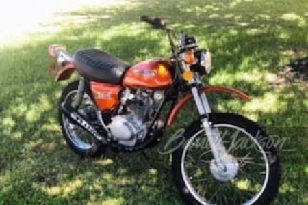 1974 HONDA XL100 MOTORCYCLE