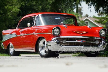 1957 CHEVROLET BEL AIR CUSTOM COUPE